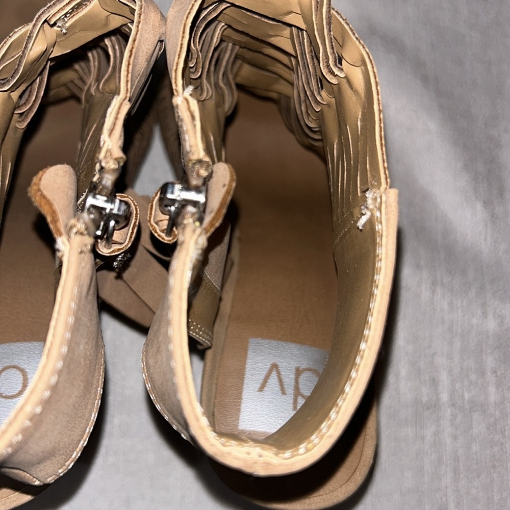 DV by Dolce Vita ‘Alyson Amina’ Women Brown Strappy Block Heel Sandals Size 8.5 - Picture 10 of 15